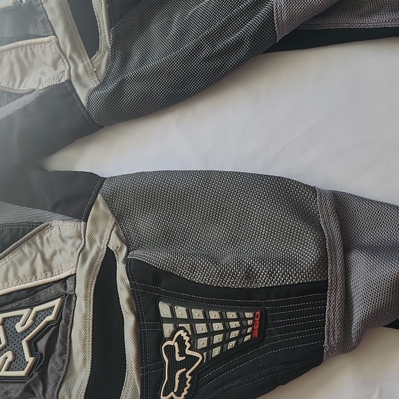 Fox Racing Gray and Black Motocross Pants - Picture 3 of 8